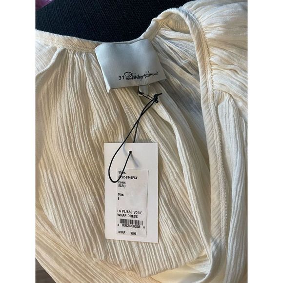 3.1 Phillip Lim Balloon-Sleeve Wrap Dress - Picture 9 of 9